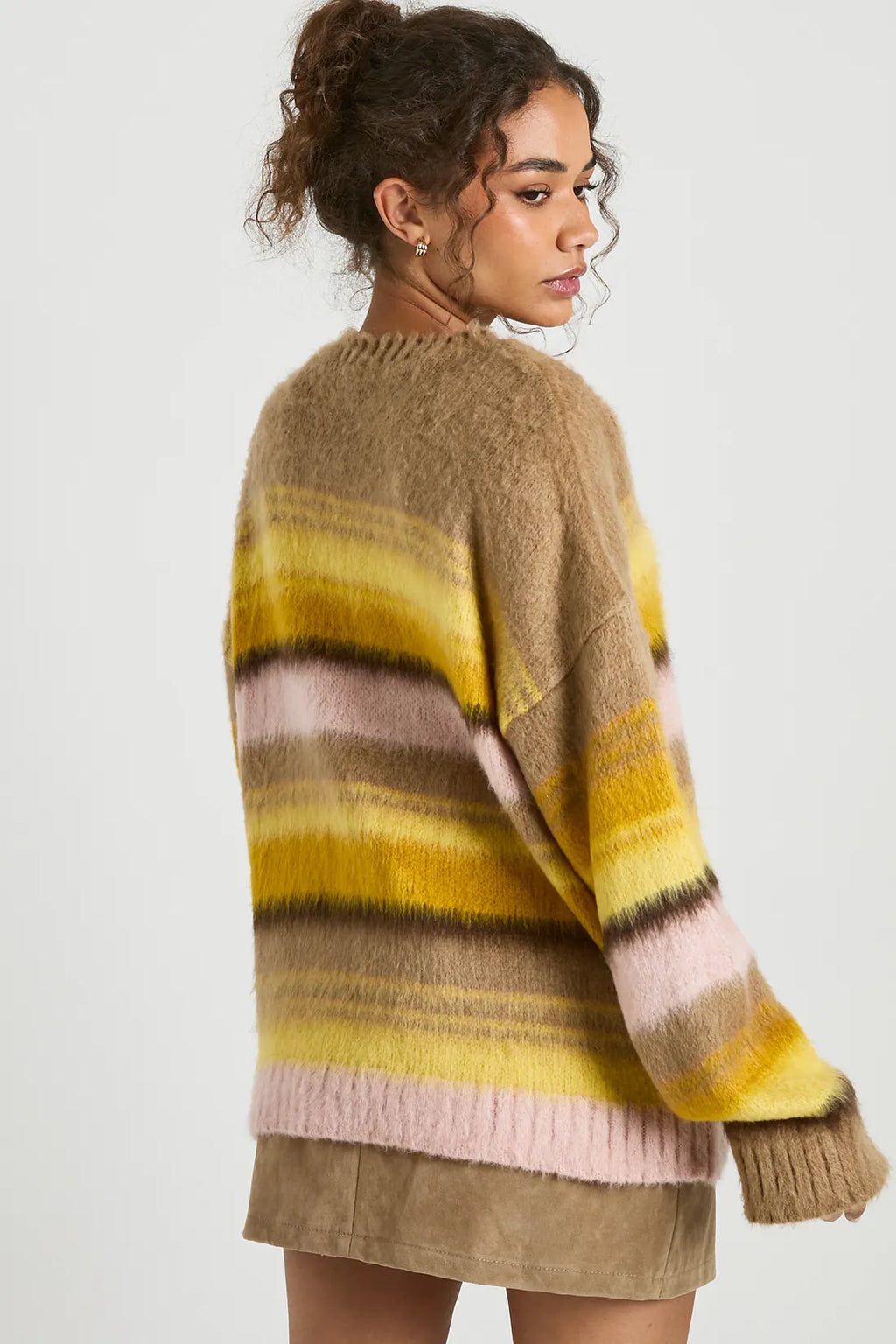 Pull Mohair Femme – Col Rond