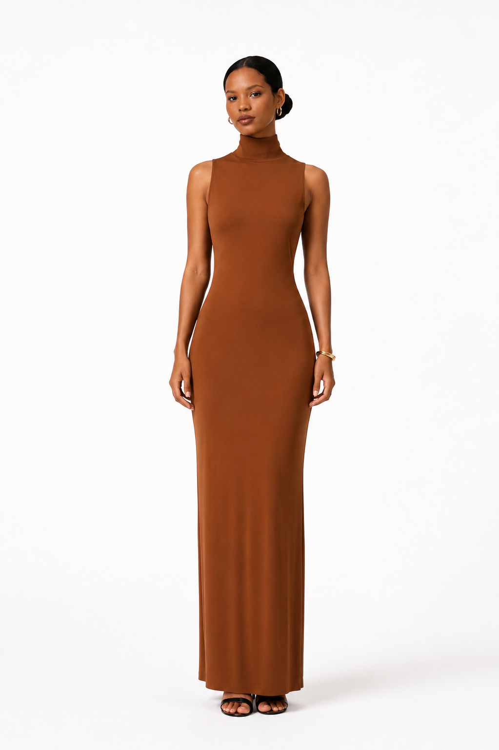 Robe Drapée Dos Nu