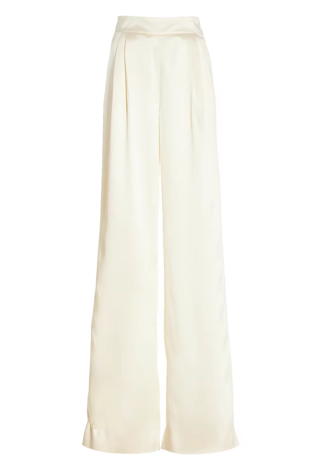 Pantalon fluide satiné