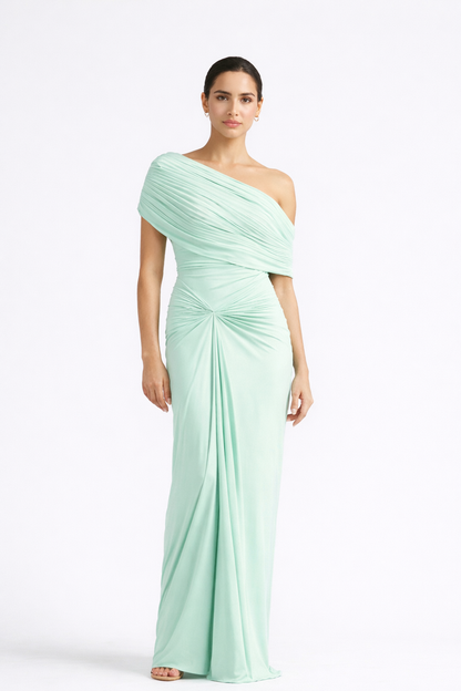 Robe Asymétrique Drapée